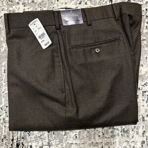 Brooks Brothers 1818 Madison Flat Front Wool Dress Pants 36 NWT